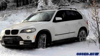 Безопасное зимнее вождение BMW X5