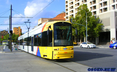 Организация общественного транспорта в Аделаиде