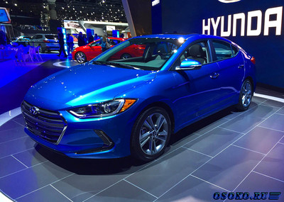 Названа стоимость Hyundai Elantra Blue 2017