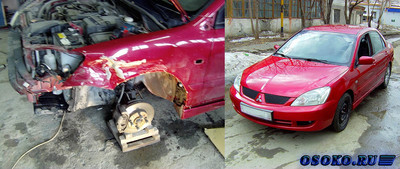 Качественный ремонт кузова авто от специалистов автомастерской «Палитра-Авто»