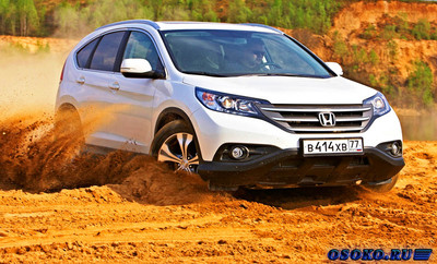 Honda CR-V 2,4: песочный вездеход