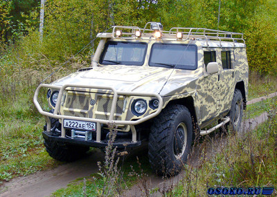 Российский внедорожник ГАЗ-2330 «Тигр»