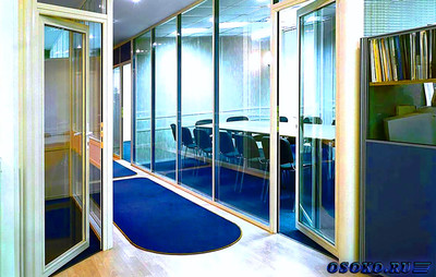 Стеклянные перегородки помогут создать идеальный дизайн интерьера офиса