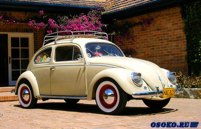 Этот знаменитый ретромобиль Volkswagen Beetle!