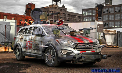 Автомобиль на зомби-апокалипсис HYUNDAI VELOSTER ZOMBIE