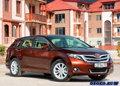 Toyota Venza впервые на российском авторынке