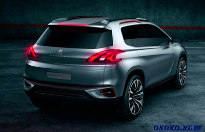 Urban Crossover Concept – интерпретация Peugeot B-сегменте SUV