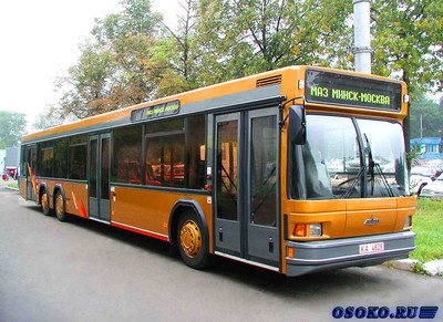 Городской низкопольный автобус МАЗ-107