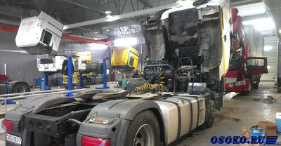 Почему за ремонтом грузовых автомобилей, прицепов и полуприцепов к ним в городе Киеве нужно обращаться в грузовое СТО компании «Дафремонт»