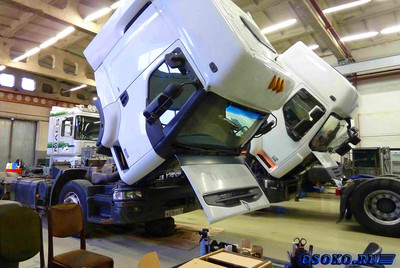 Качественный ремонт грузового транспорта в компании «Дафремонт» в Киеве