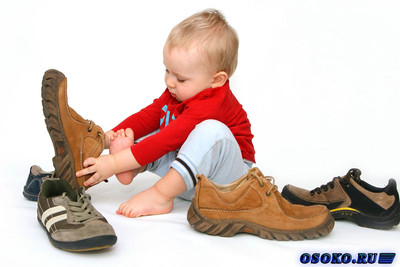 Особенности туфель для младенцев