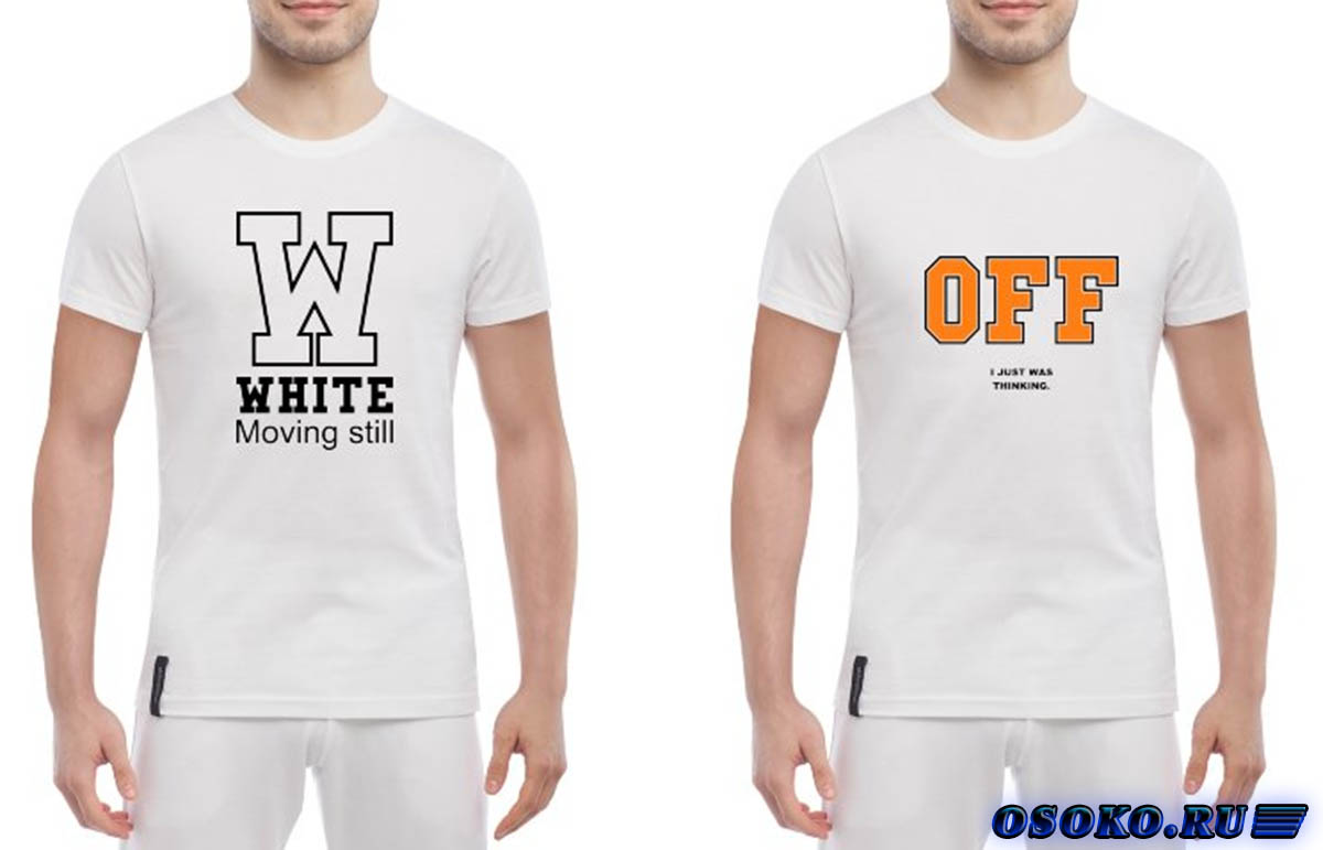 футболка Off White