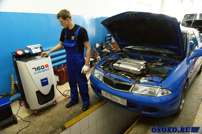 Качественная диагностика и ремонт автокондиционера в СТО города Киева