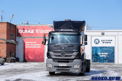 Ремонт грузовой автотехники рекомендуется проводить в СТО «Целая фура»