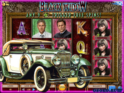 Бонусы автомата Black Widow – драйв в онлайне в казино Вулкан 24