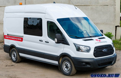 Передвижная лаборатория ЭТЛ от компании «Русконтроль» на базе Ford Transit 350 AWB