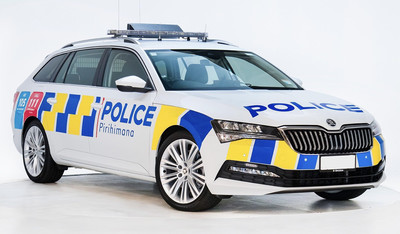 ŠKODA SUPERB стал официальным полицейским автомобилем Новой Зеландии