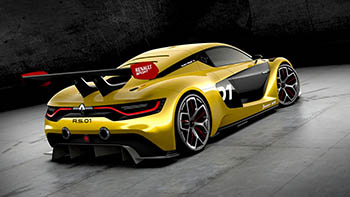 Ален Прост представил новую модель спорт кара – Renault Sport R.S. 01