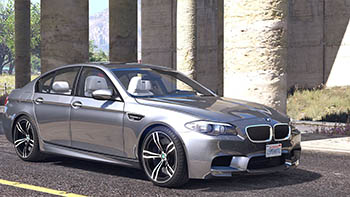 Модифицированный седан BMW M5 F10