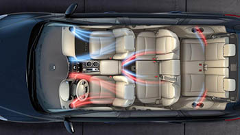 Система вентиляции и отопления в автомобиле