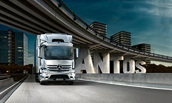 Mercedes-Benz Antos – новый специализированный грузовик