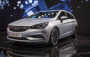 Модель Opel Astra получила новые движки