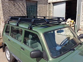 Выбор багажника на крышу для автомобиля нива