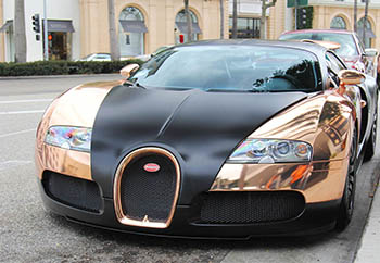 Роскошь и престиж Bugatti Veyron