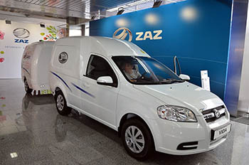 ZAZ Vida в кузове фургон