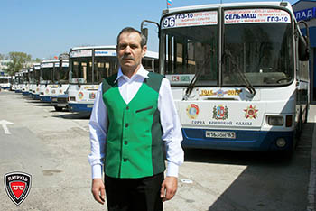 Водители троллейбусов одели униформу