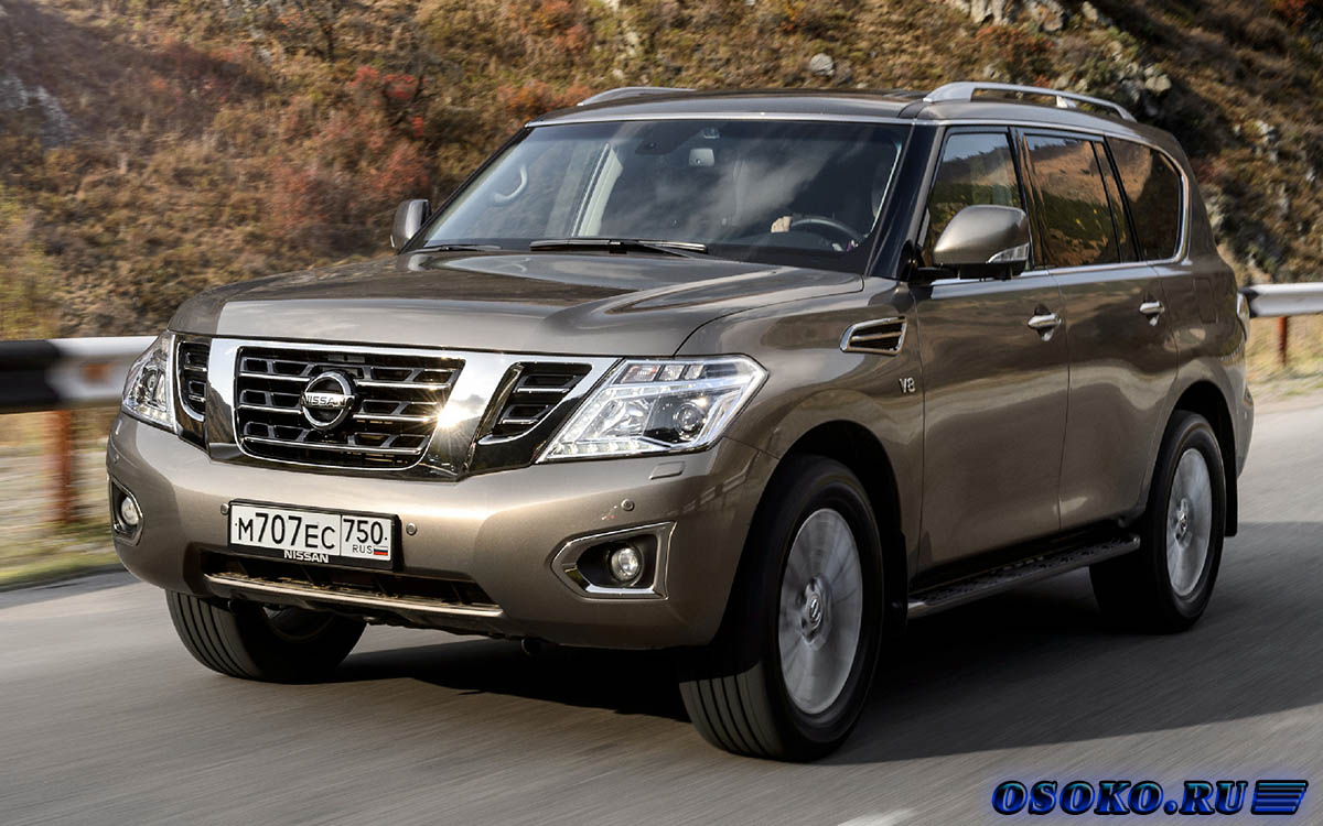 Посмотреть полный размер фото Битва гигантов: сравниваем 200-й крузак и новый Nissan Patrol Битва гигантов: сравниваем 200-й крузак и новый Nissan Patrol