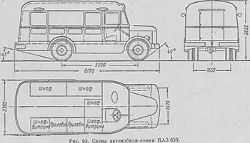 Регулятор положения кузова автобуса ЛАЗ-695Г