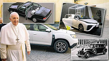 Электромобиль от Renault стал новым авто для Папы Римского