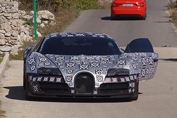 Bugatti Veyron будет гибридным