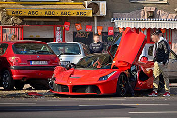 Аварии Ferrari