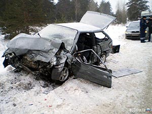 Сразу четыре человека пострадали в ДТП, которое произошло 6 марта на 26-м километре трассы Нижний Новгород-Саранск.