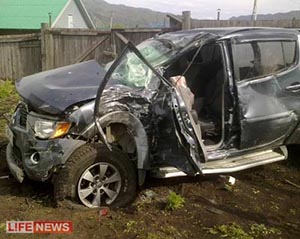 1 пассажир погиб, 14 - ранены. В Хакасии автобус столкнулся с иномаркой