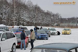 Открытие зимнего сезона автомобильных соревнований